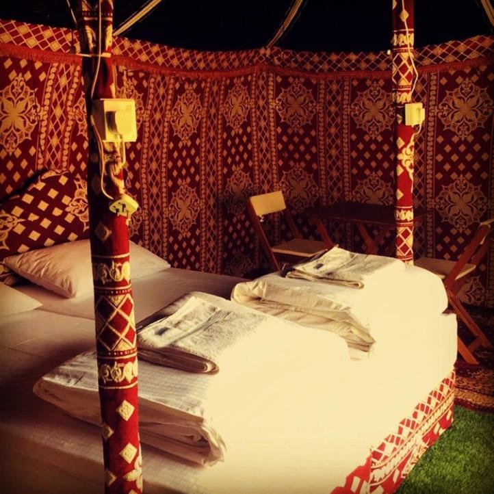 Tente de luxe Oman Desert Private Camp
